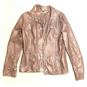 🎉SALE! Jou Jou Faux Leather Jacket